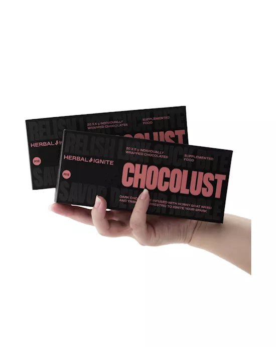 Chocolust 100g gift/share boxes - Just for you desires