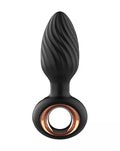 Gyrating anal plug with ring designremote control - Just for you desires