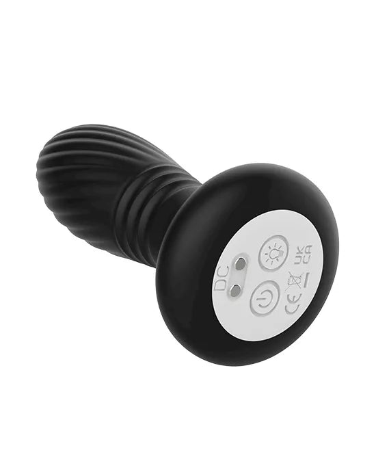 Thrusting anal plug with glowing light - Just for you desires