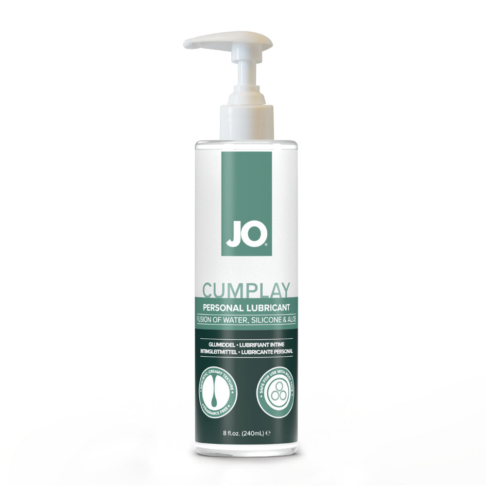 JO Cumplay Lube - 240 mL - Cum Style Lubricant - 240 ml Pump Bottle - Just for you desires