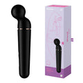 Satisfyer Planet Wand-er - Black - Black/Rose Gold USB Rechargeable Massager Wand - Just for you desires