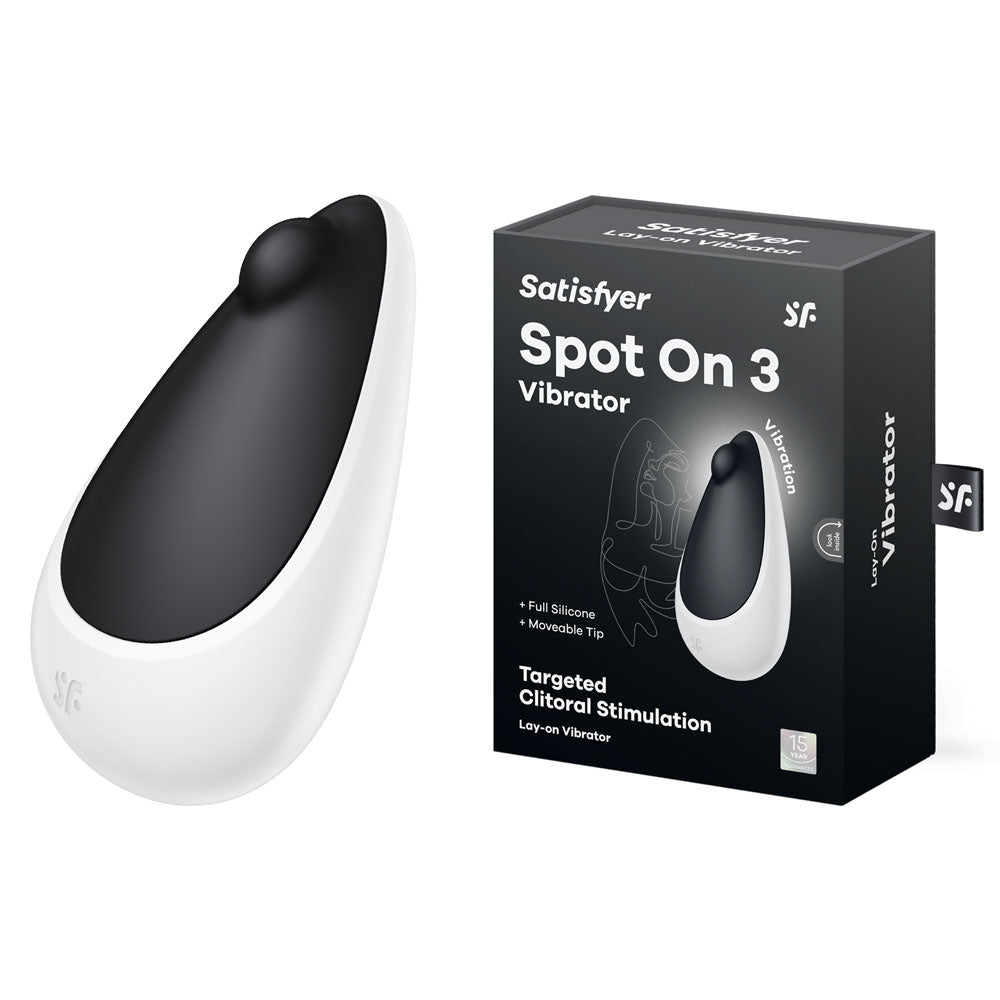 Satisfyer Spot On 3 - Black USB Rechargeable Stimulator - Just for you desires