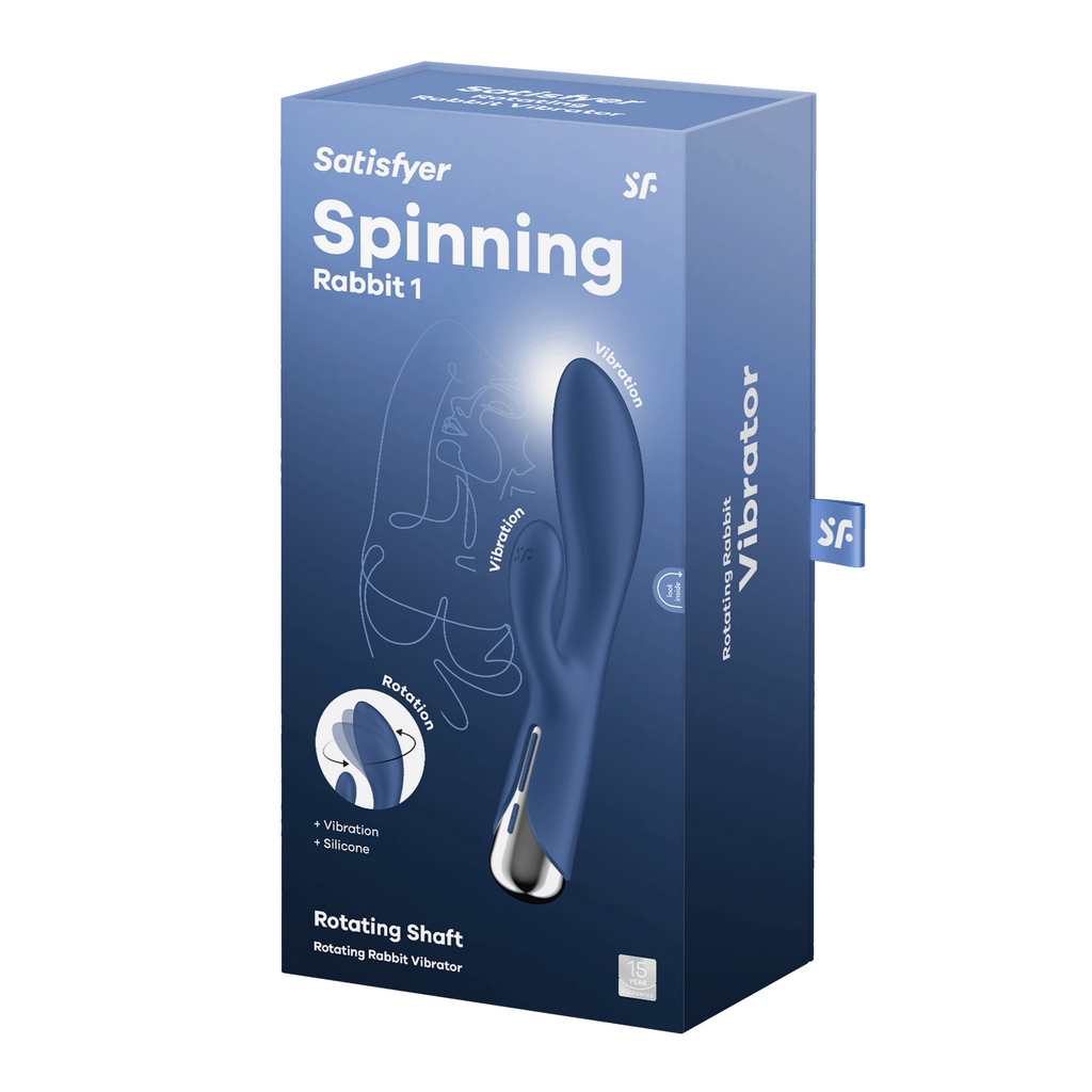 Satisfyer Spinning Rabbit 1 Blue - Just for you desires