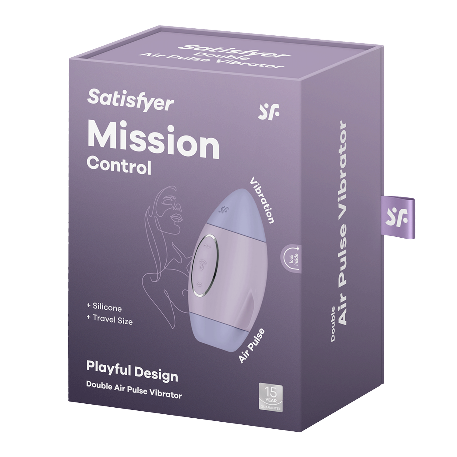 Satisfyer Mission Control Violet - Just for you desires