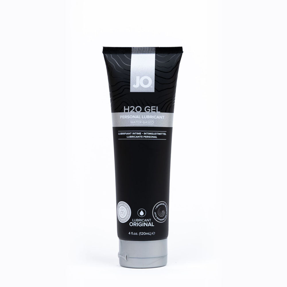 JO H2O Gel Original Lube - 120 mL - Thick Water Based Lubricant - 120 ml Tube - Just for you desires