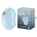 Satisfyer Cutie Ghost - Blue - Blue USB Rechargeable Air Pulse Stimulator - Just for you desires