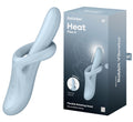 Satisfyer Heat Flex 4 (Blue) Warming Rabbit Vibrator - Just for you desires