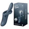 Satisfyer Heat Flex 4 (Grey) Warming Rabbit Vibrator - Just for you desires
