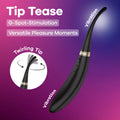 Satisfyer Tip Tease -  -  USB Rechargeable Vibrator with Twirling Tip - Just for you desires