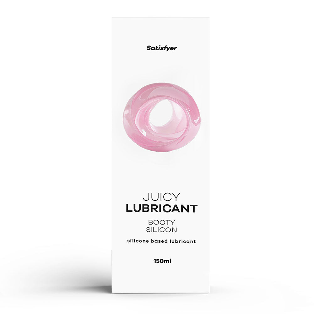 Satisfyer Juicy Lubricant 150 ml Booty Silicone - Silicone Based Anal Lubricant - 150 ml Bottle - Just for you desires
