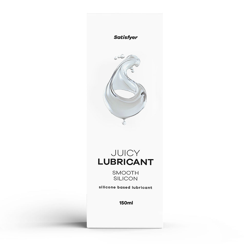 Satisfyer Juicy Lubricant 150 ml Smooth Silicone - Silicone Based Lubricant - 150 ml Bottle - Just for you desires