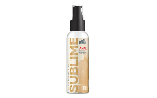Wet Stuff Sublime Anal Silicone Lubricant Pump Top 110g