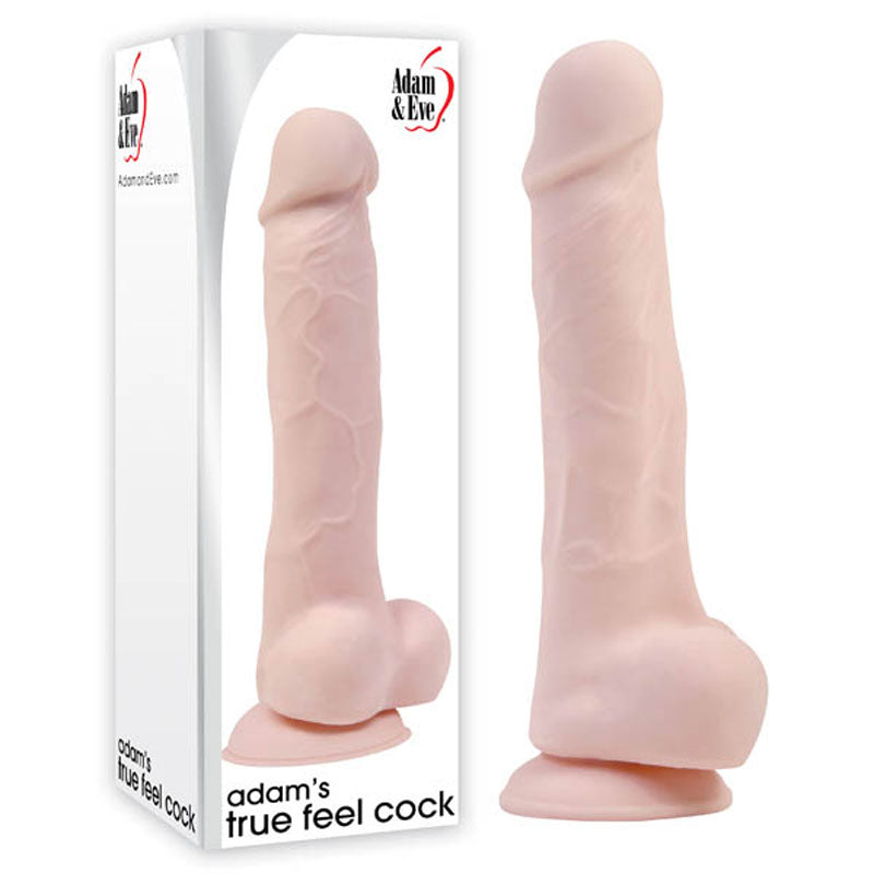 Adam & Eve Adam's True Feel Cock - Flesh 17.8 cm (7'') Dong