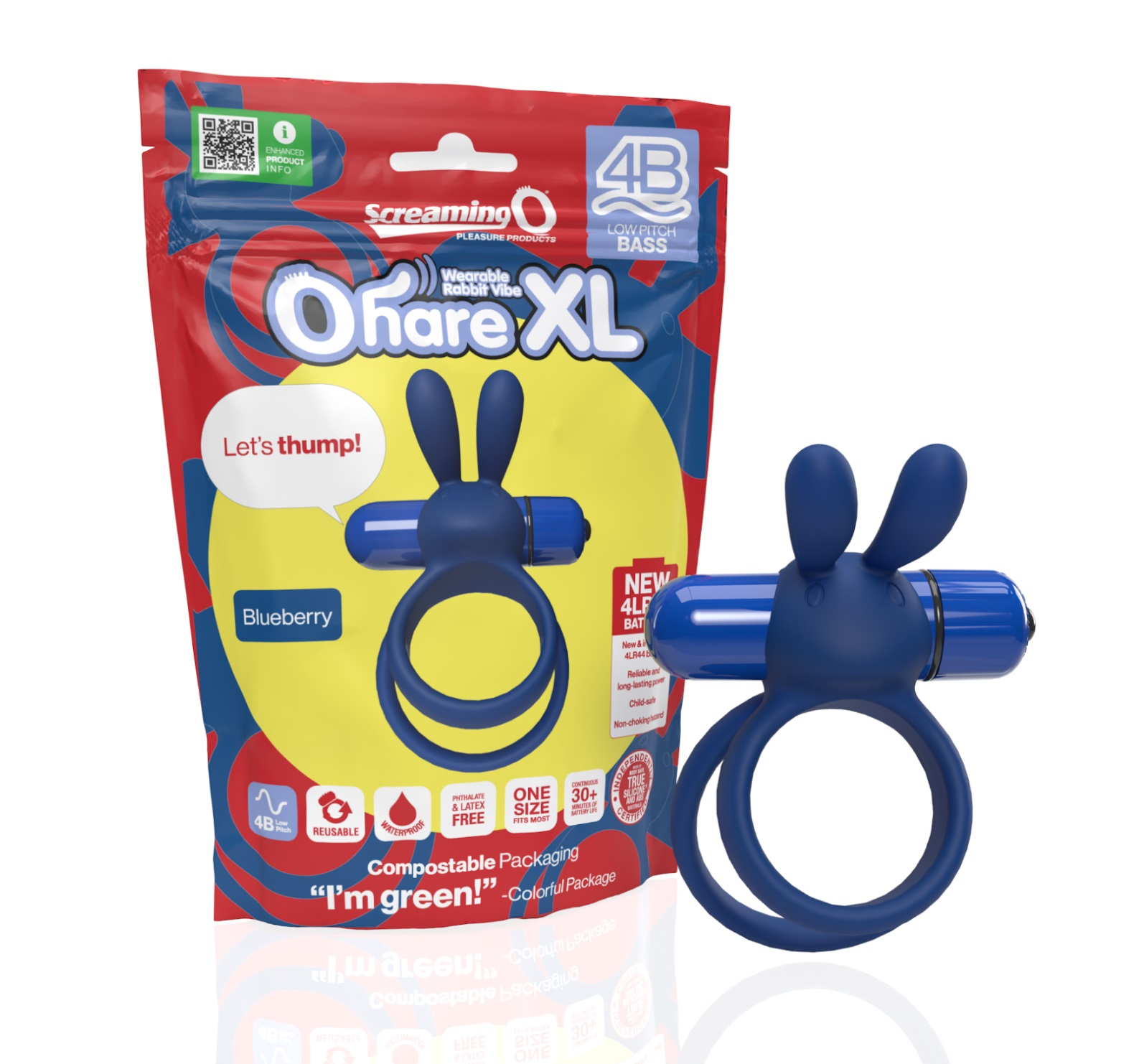 Screaming O 4 B Ohare Xl Blueberry - Just for you desires