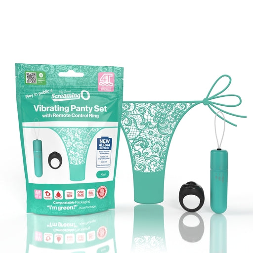 My Secret Screaming O 4 T Panty Vibe Kiwi - Just for you desires