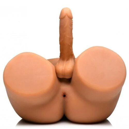Jock Male Masturbator W/ Thrusting Dildo Medium - Just for you desires
