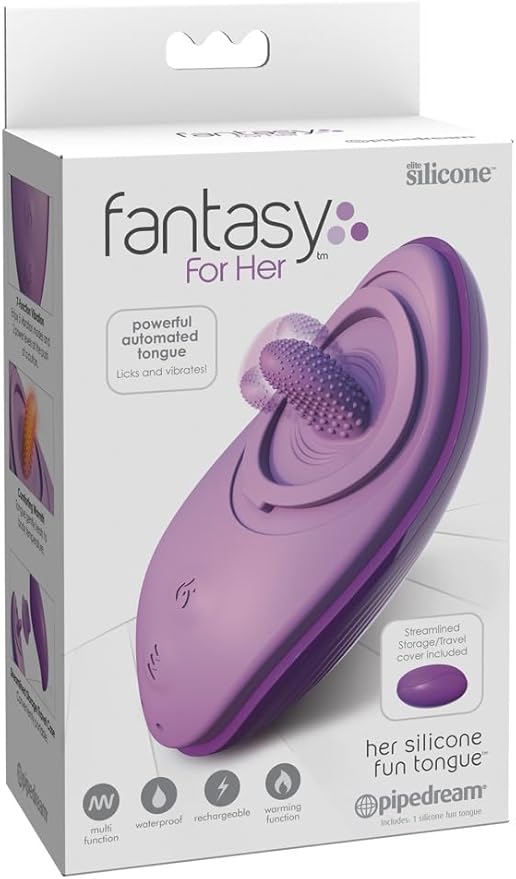 Fantasy For Her Her Silicone Fun Tongue - Just for you desires