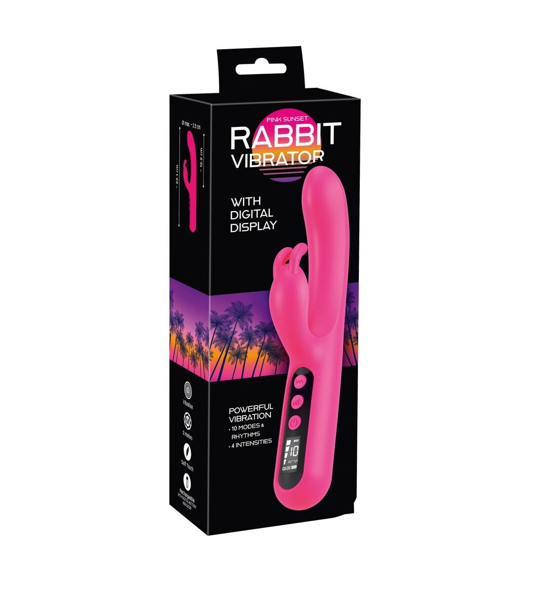 Pink Sunset Rabbit Vibrator - Just for you desires