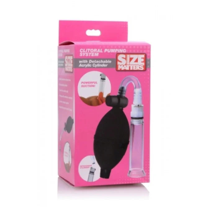 SM Size Matters Clitoral Pumping System - Just for you desires