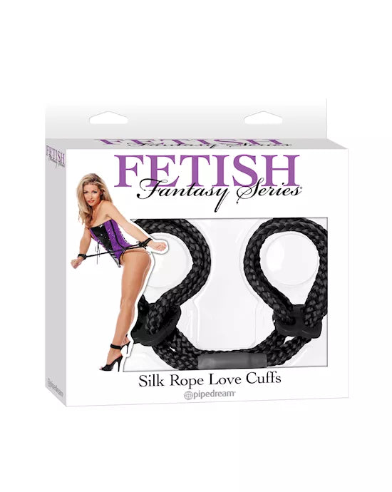 Fetish fantasy series silk rope love cuffs - Just for you desires
