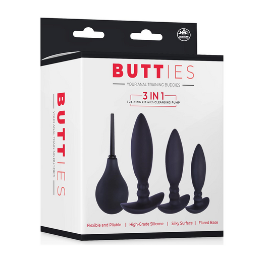 Butties 3 In 1 Training Kit With Pump - Just for you desires
