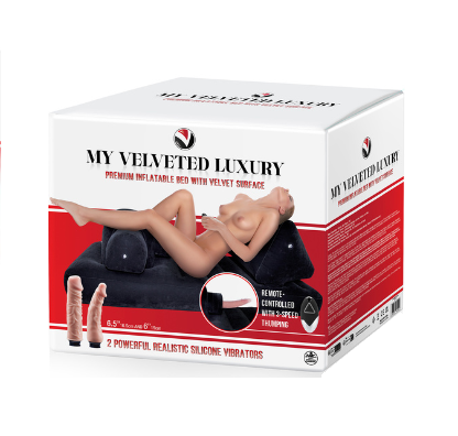 My Velveted Luxury Inflatable Bed & Thrusting Machine - Just for you desires