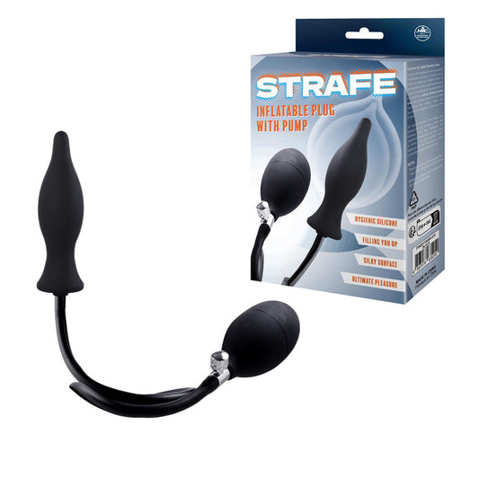 Strafe Silicone Inflatable Plug - Just for you desires