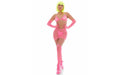 Pink Mesh Bling Ring Set incl Pasties - Just for you desires