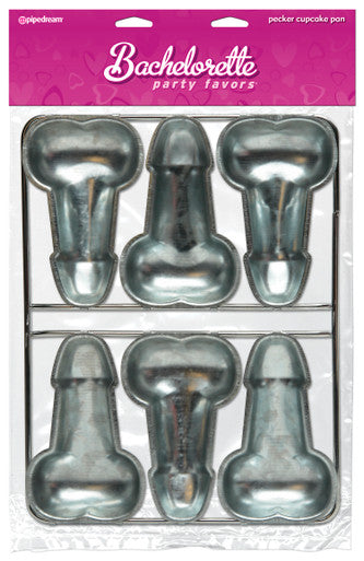 6639 - Pecker Cup Cake Pan - Just for you desires