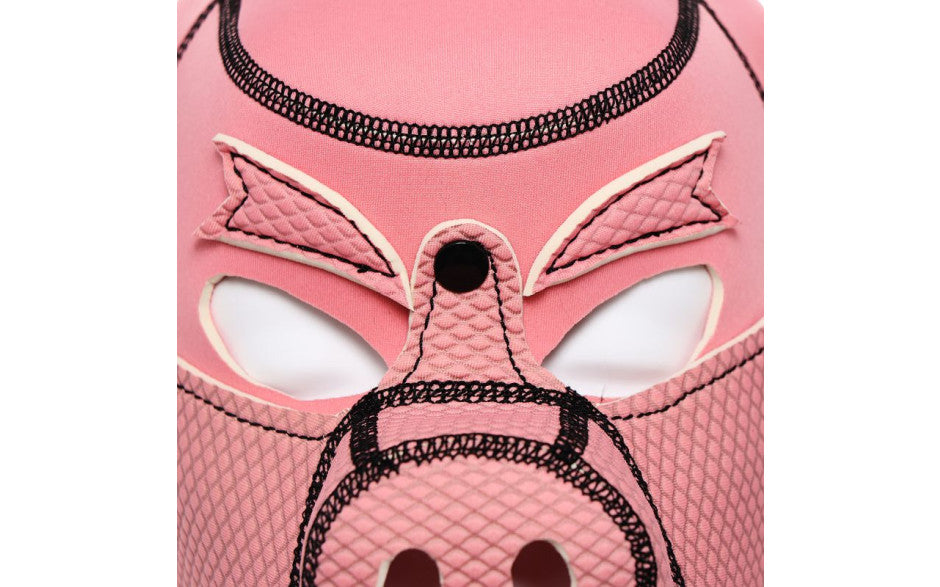 Neoprene Pig Mask Pink - Just for you desires