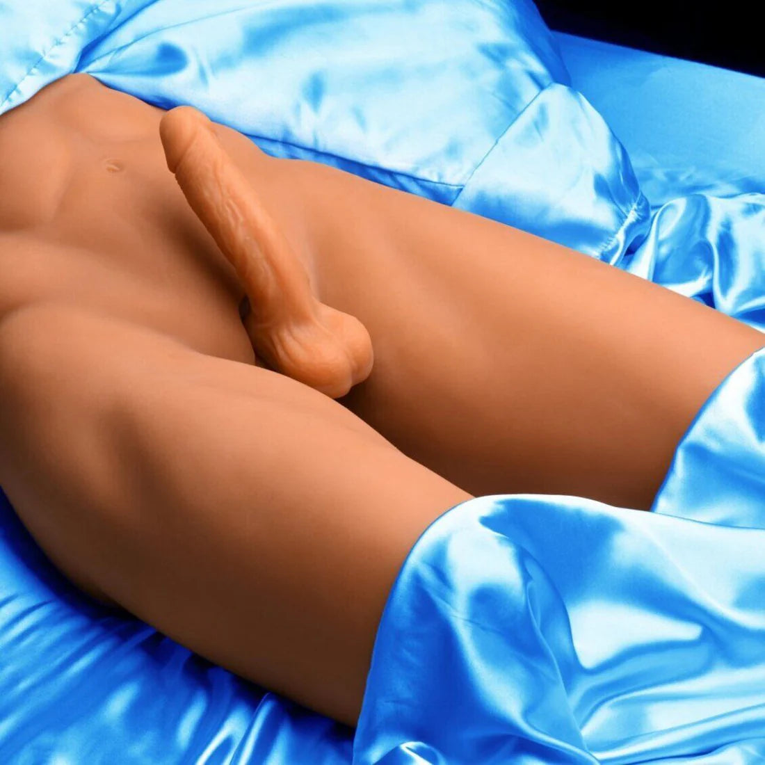 Jock Poseable Torso W/ Thrusting Dildo Medium - Just for you desires