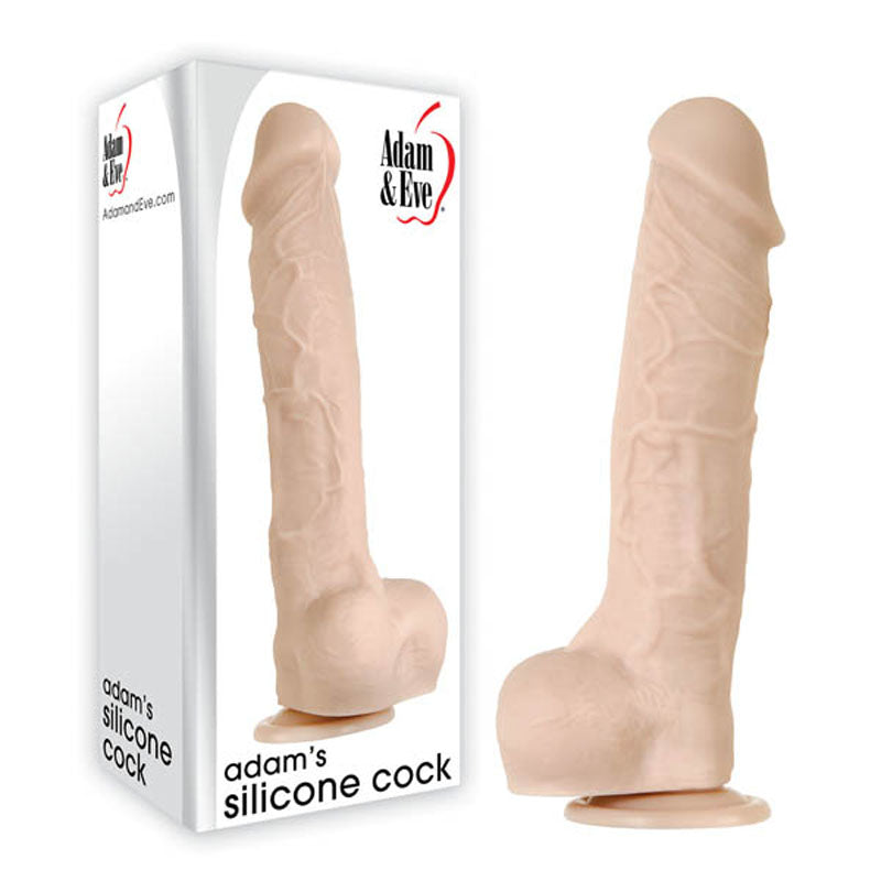 Adam & Eve Adam's True Feel Cock XL - Flesh 26.7 cm (10.5'') Dong - Just for you desires