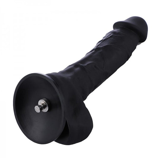 HiSmith - 8.3" Silicone Black Dildo (KlicLok) - Just for you desires