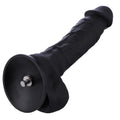 HiSmith - 8.7" Silicone Flexible Black Dildo (KlicLok) - Just for you desires