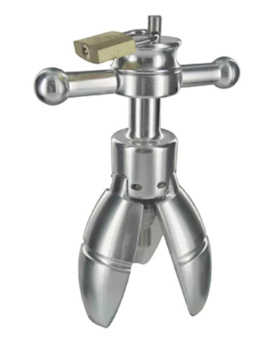 Trillium Steel Locking Anal Plug - Just for you desires