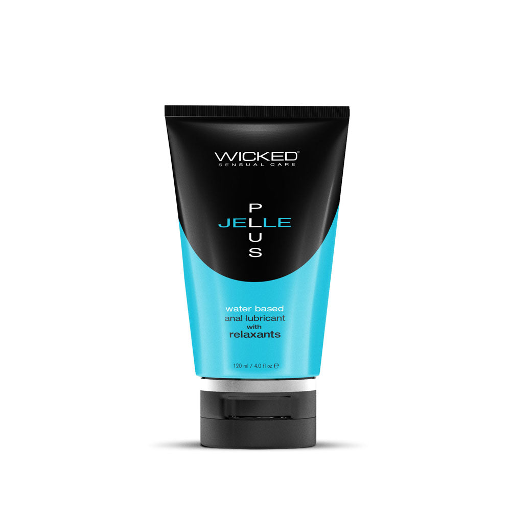 Wicked Jelle Plus - Relaxing Water Based Anal Lubricant - 120 ml Bottle - Just for you desires