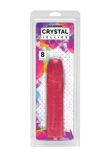 94176 - Crystal Jellies 8 Inch Classic Dong - Just for you desires