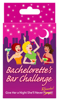 95455 - Bachelorettes Bar Challenge Card Game - Just for you desires