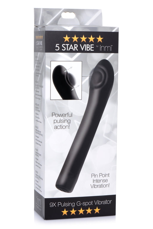 Inmi 5 Star 9 X Pulsing G Spot Vibe Black - Just for you desires