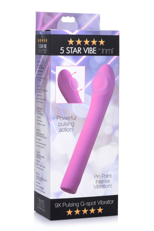 Inmi 5 Star 9 X Pulsing G Spot Vibe Pink