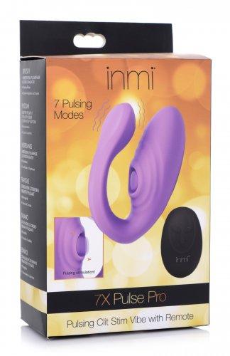 Inmi 7 X Pulse Pro Clit Stim Vibe W/ Remote