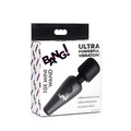Bang! 10 X Vibrating Mini Silicone Wand Black - Just for you desires