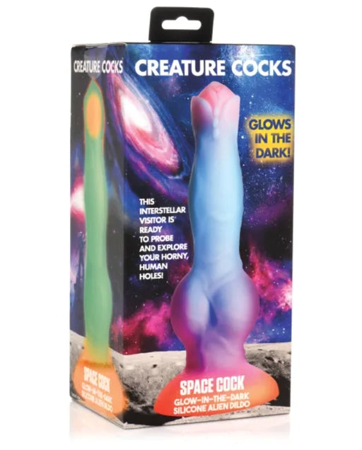 Creature Cock Glow In The Dark Silicone Alien Dildo - Just for you desires
