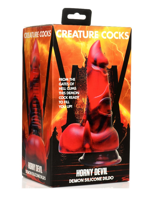 Creature Cocks Horny Devil Demon Silicone Dildo - Just for you desires
