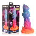 Creature Cocks Aqua-Cock - Glow in Dark Multi-Coloured 19.3 cm Fantasy Dildo - Just for you desires