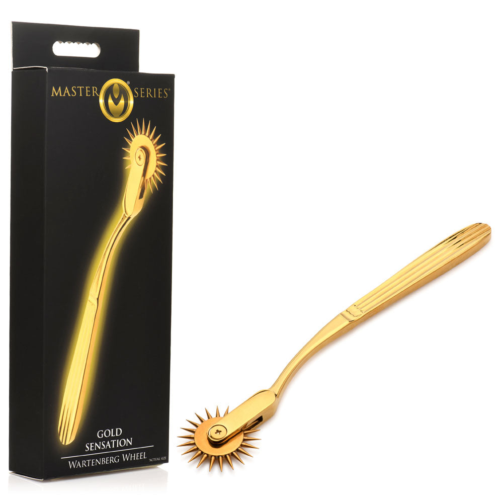 Master Series Gold Sensation - Gold Wartenberg Wheel - Just for you desires