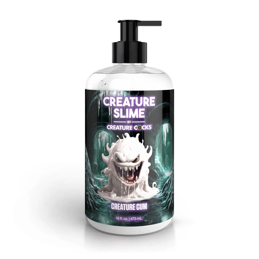 Creature Slime by Creature Cocks - Creature Cum - Cum Lubricant - 473 ml Pump Bottle - Just for you desires