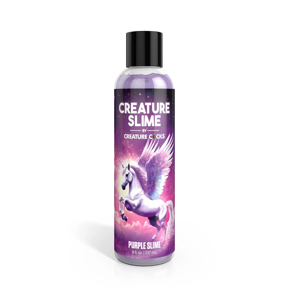 Creature Slime by Creature Cocks - Purple Slime - Purple Water Based Lubricant - 237 ml Bottle - Just for you desires