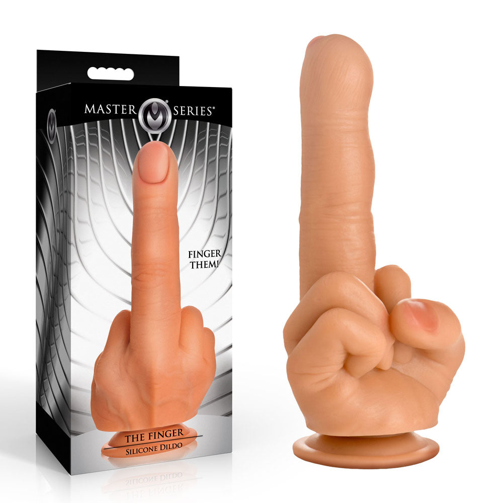 Master Series The Finger -  21.3 cm Giant Finger Dildo - Just for you desires