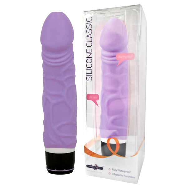 Silicone Classic - Purple 17 cm (6.75'') Vibrator - Just for you desires